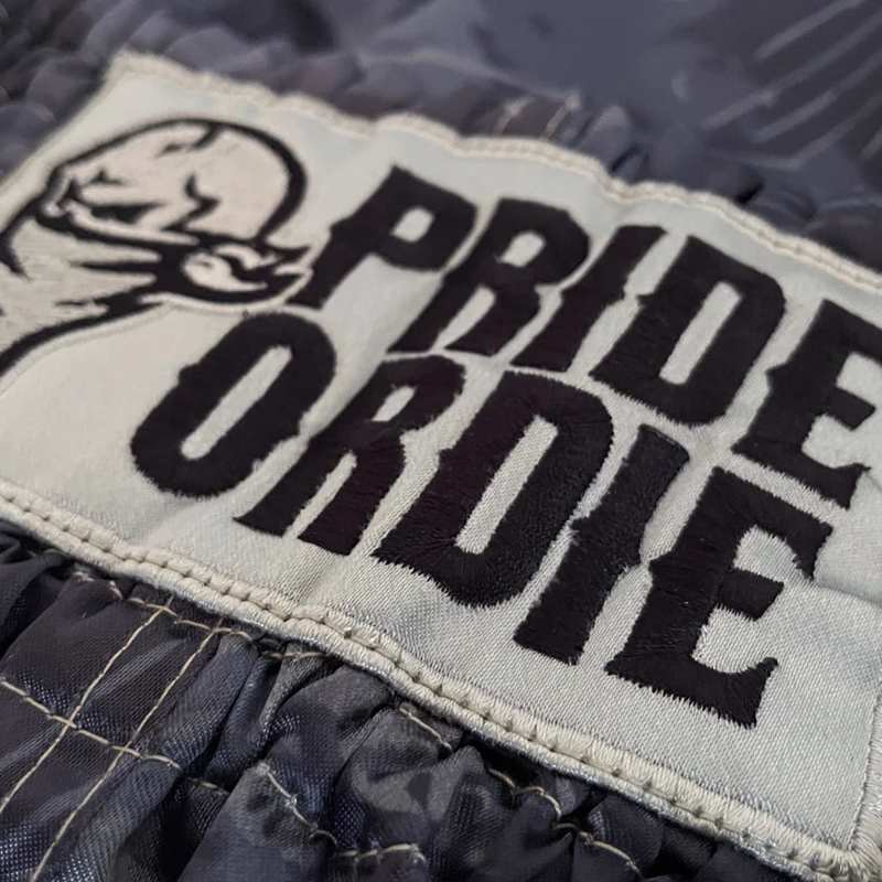 Pride Or Die shadow Thai shorts - black